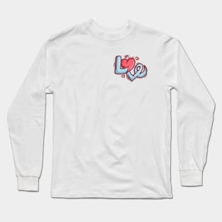 Valentine Day ! Love Word Long Sleeve T-Shirt